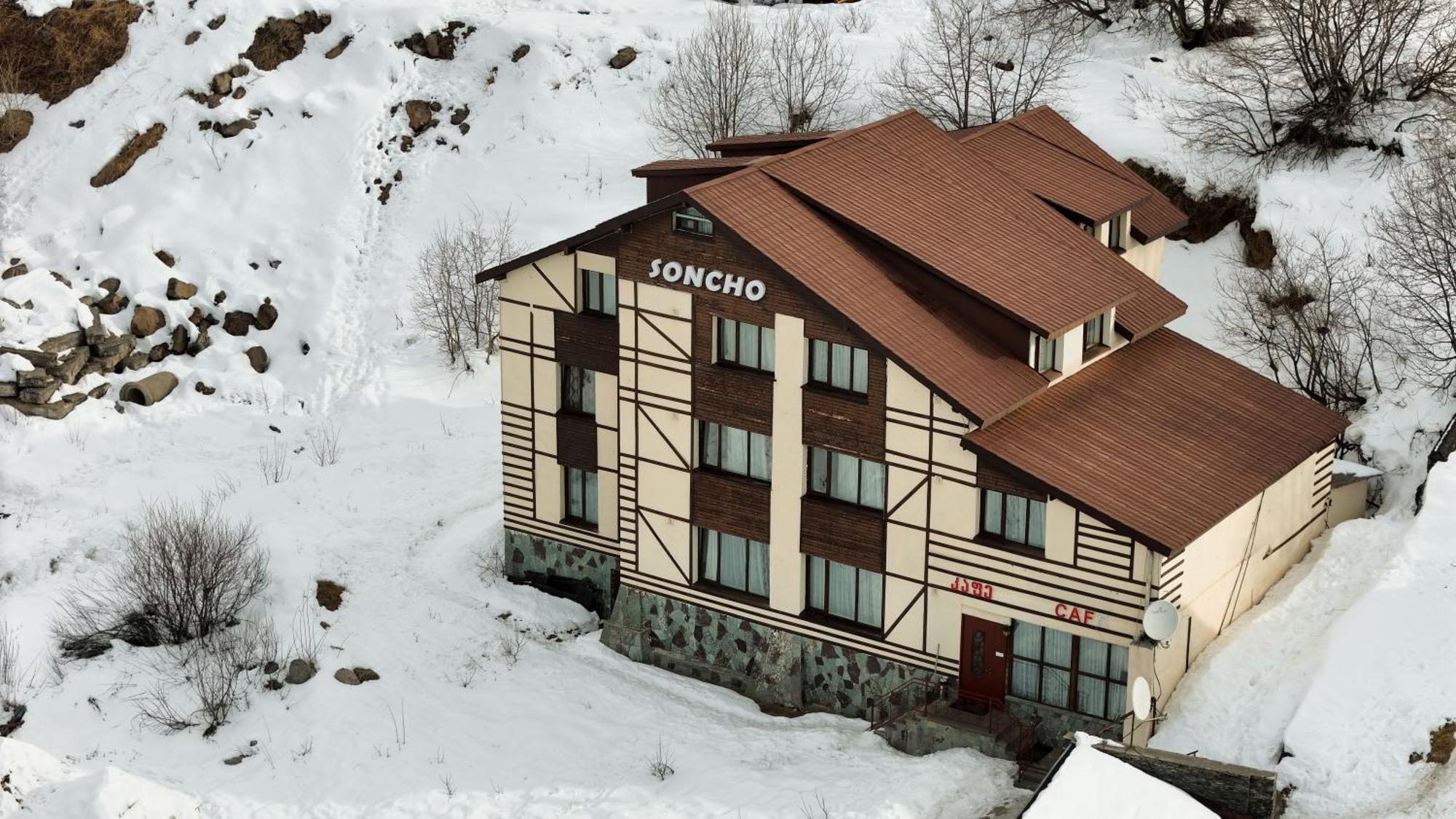 Soncho Gudauri Hotel Exterior foto