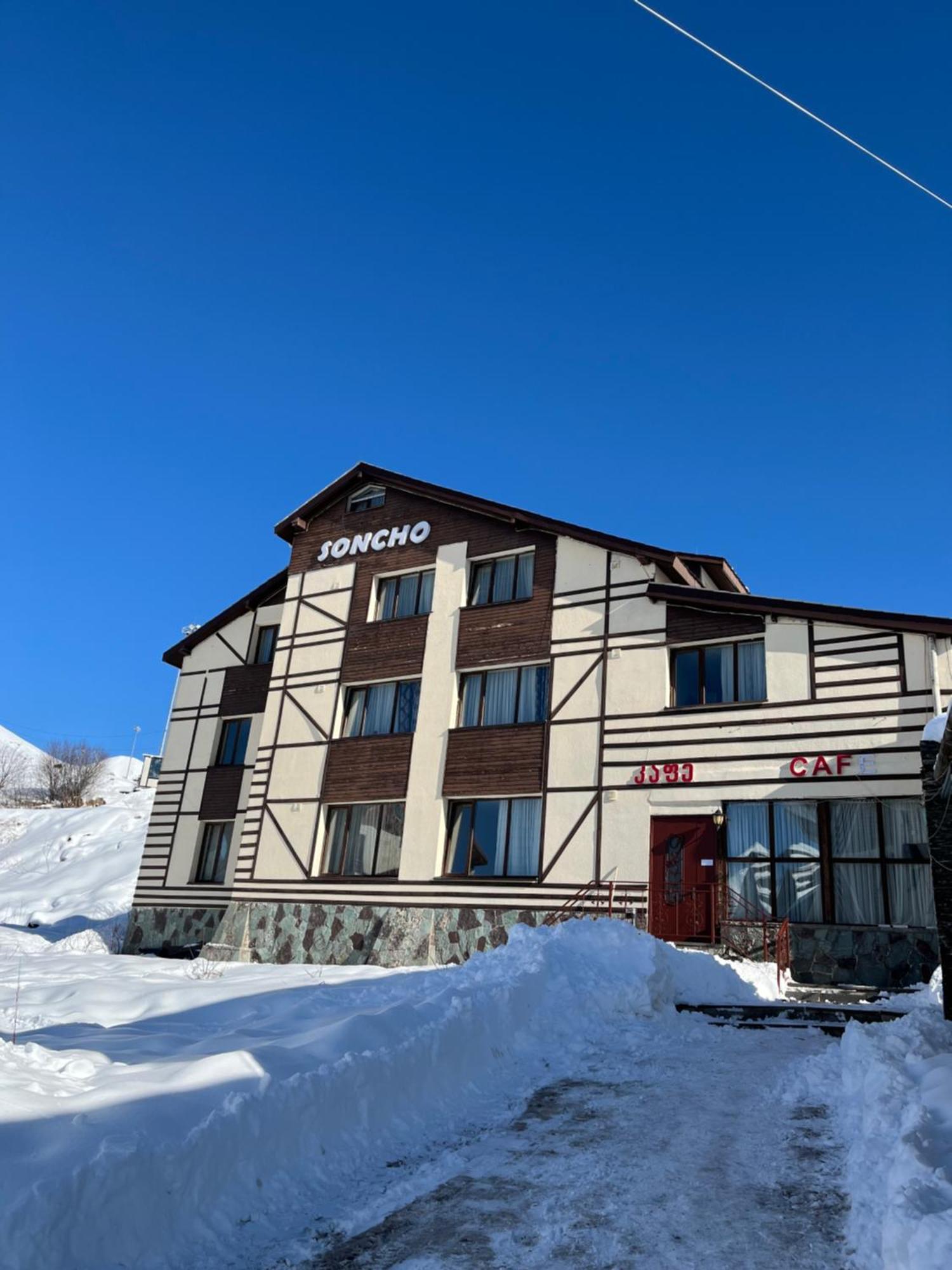 Soncho Gudauri Hotel Exterior foto