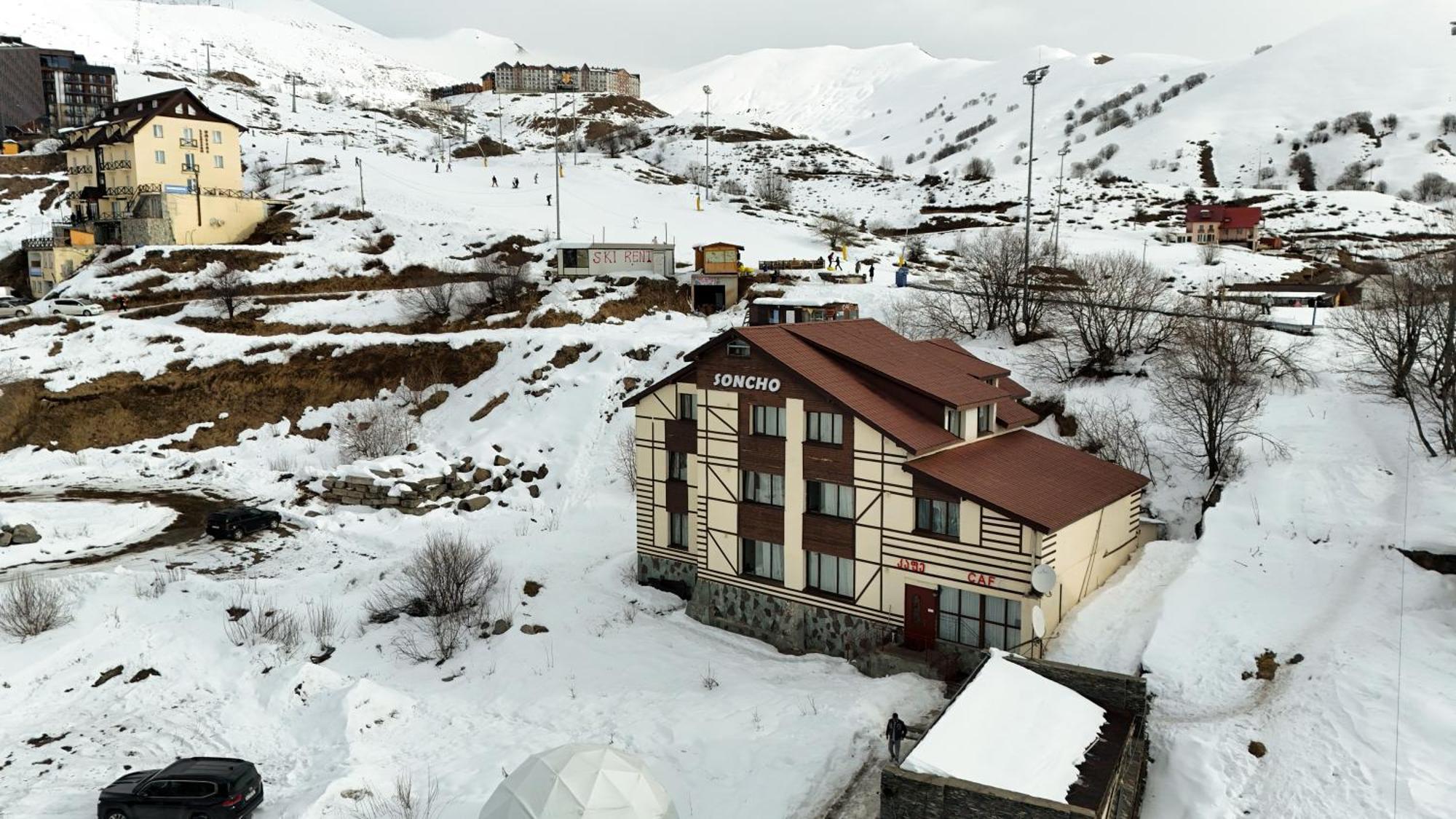 Soncho Gudauri Hotel Exterior foto